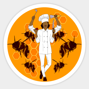 Goddess of Cookery Sticker